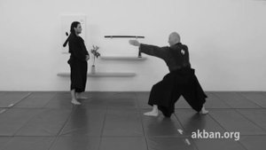 Ninjutsu stance application, Doko ichimonji no kamae - technique for Akban wiki