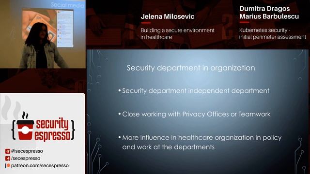 Jelena Milosevic - Building a secure environment in healthcare смотреть онлайн