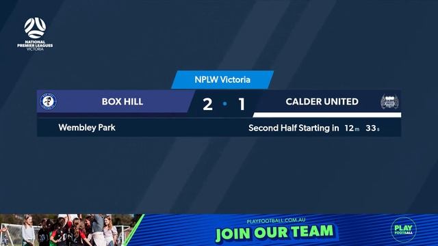 2024 NPLWVIC Round 10: Box Hill United FC v Calder United SC смотреть онлайн