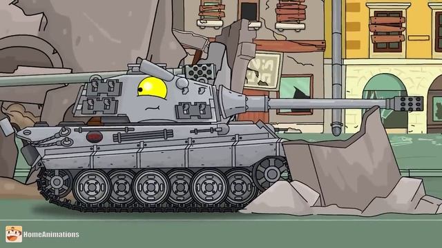 HomeAnimations - Мультики про танки  Так мы познакомились с Монстром. Мультики про танки