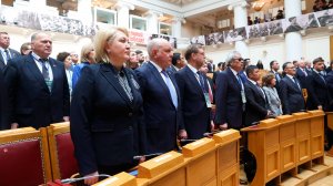 Главы парламентов стран СНГ вспомнили героев Великой Отечественной войны в Таврическом дворце