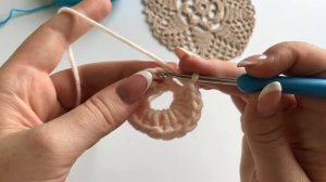 Вязание крючком. Соединительный столбик.