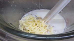 Овсяная каша с чиа сыром и бананом