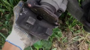 Замена задних тормозных колодок BMW X5 E70 3.0D 2007 | Rear break pads replacement BMW X5 e70