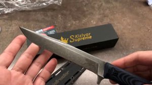 Нож "Intruder D2 Satin" от Kizlyar Supreme