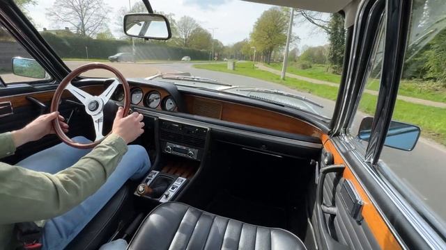 BMW 3.0 CS - Driving - 060 Polaris, 1972, Black Leather - Oldenzaal Classics смотреть онлайн