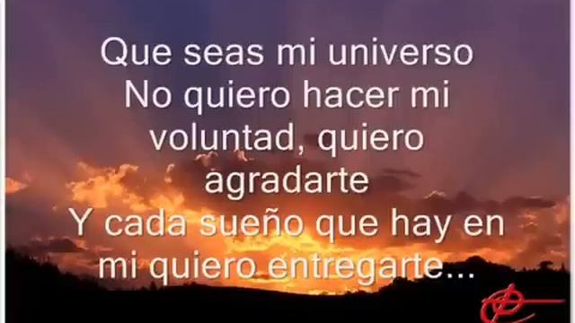 Mi Universo con Letra   Jesus adrian romero