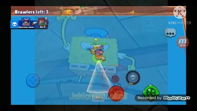 БРАВЛ СТАРС.ПРОВЕРКА УЛЬТЫ ДЭРИЛЛА НА БОЛЬШОМ ПОЛЕ ВОДЫ(МОЯ КАРТА). смотреть онлайн