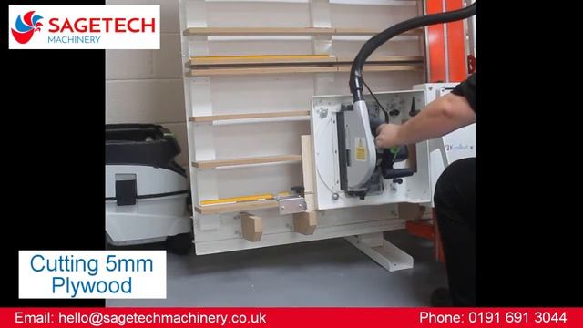 Sagetech Machinery's Vertical Panel Saw Cutting 5mm Plywood смотреть онлайн