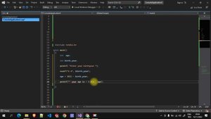 Scanf is not working in visual studio code (Solution)