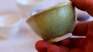 Керамическая масса W 84 и глазурный  обжиг.