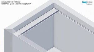 Подвесные потолки с видимой решёткой, узкопрофильной, планками систем