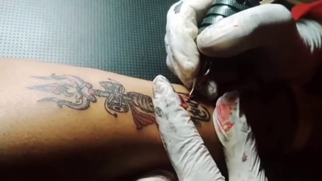 Trishul Tattoo / SOM Tattoo Art/ contact 9564066914 смотреть онлайн