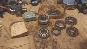 Обзор. Комплект разных подшипников на запорожец ЗАЗ 968 М.