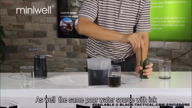 0.01 Micron Personal Outdoor Water Filter Pump смотреть онлайн