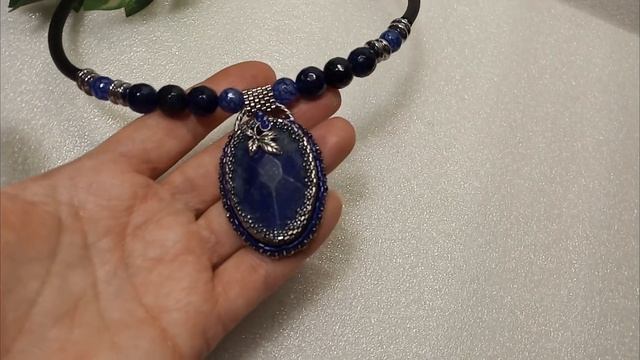 Колье-чокер с лазуритом смотреть онлайн