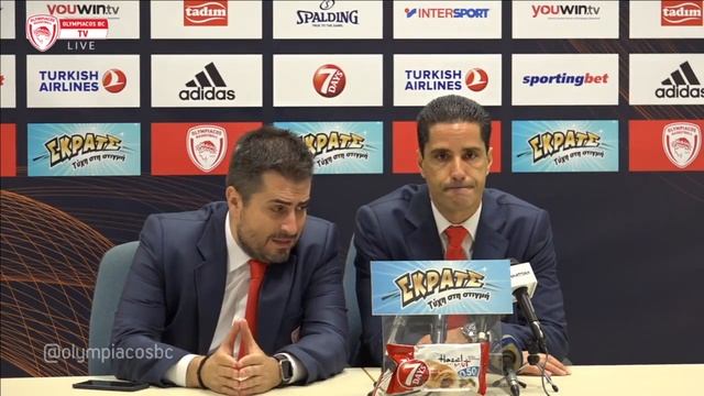 Live Press Conference: Olympiacos Piraeus - Baskonia Vitoria Gasteiz смотреть онлайн