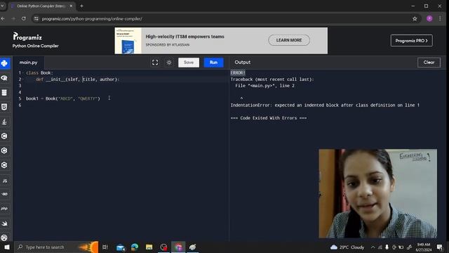 AnyBody Can Code! | Class and Object | self and __init__ | Python | For Noobs also!
