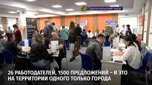 Старооскольский кадровый центр присоединился к региональному этапу ярмарки трудоустройства