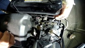 Замена и модернизация штатного крепления троса газа на loncin 196FD ТОФАЛАР 600