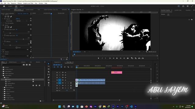 Extract Video Effect - Adobe premiere pro [Bangla] смотреть онлайн