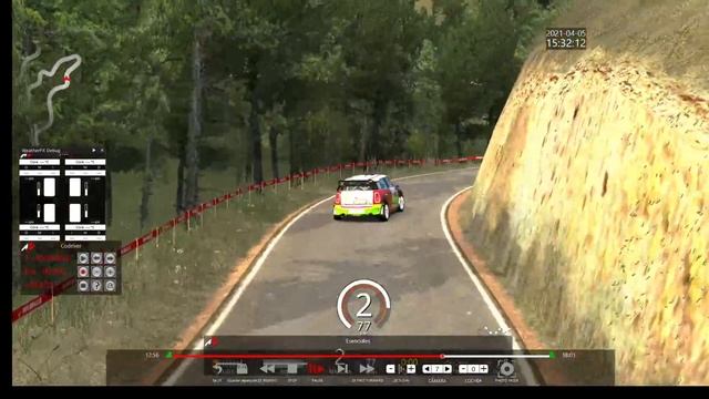 tc 4 Cerrotrigo Rallye Sierra Morena 2021 SIMRACING смотреть онлайн