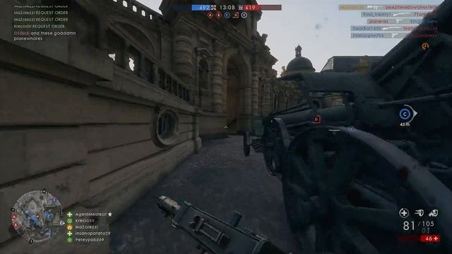 Battlefield 1 - Conquest - Ballroom Blitz - 1440p - 60fps смотреть онлайн