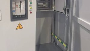 Электрощит. 
Еще одно блочно модульное здание.