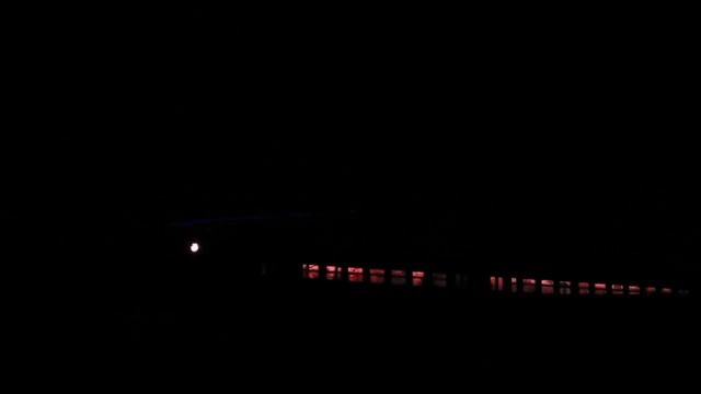 Электропоезд ЭР2Т мост через реку Нара перегон Нара-ЛатышскаяНаро-Фоминск16.01.2015