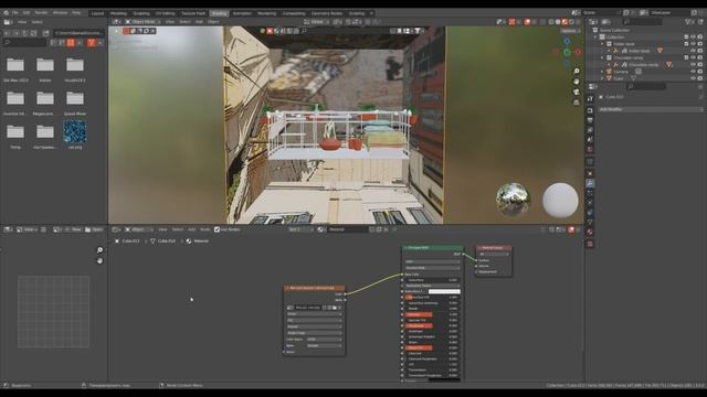 Создание самого красивого 3D проекта ч .9 #new #art #3dart #blender