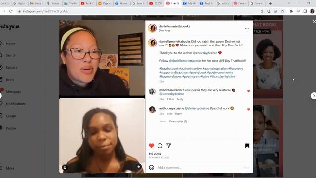 My Instagram Interview with Danielle Marietta about my poetry book: Stay-at-Home Calls for Poetry смотреть онлайн