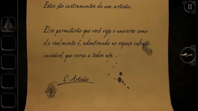 Momentos Iniciais - The Room Three ( Gameplay Video - Comentada - Android / IOS ) PT - BR