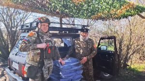 Тенты доставлены на передовую