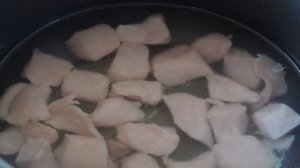 Суп-пюре из индейки и овощей в мультиварке