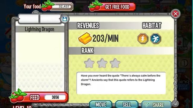 Dragon City Lightning Dragon Egg, Level Up, Combat World!