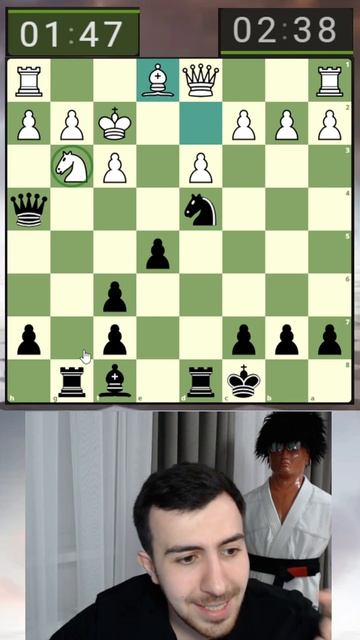 Жертва та работает ♕ Шахматы
#шахматы #chess #lichess