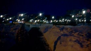 2021-03-10 Walk in the spring evening, -3 * С, Bratsk, Siberia, Russia