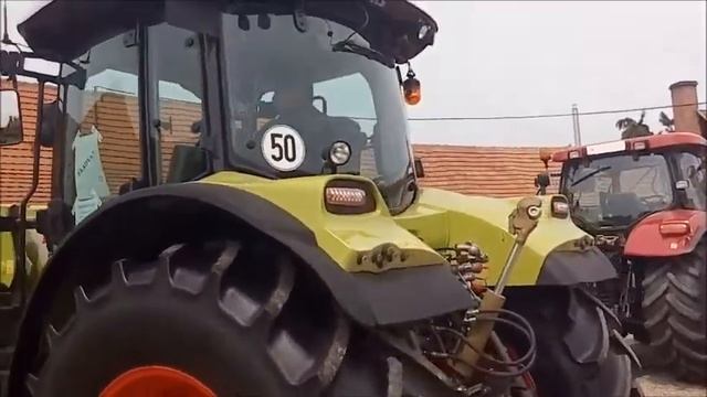Claas Arion 640 Cebis Bihar-Express Kft. смотреть онлайн
