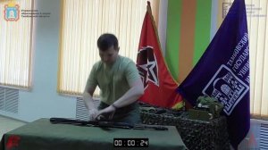 Неполная разборка АК 74 выполнение норматива