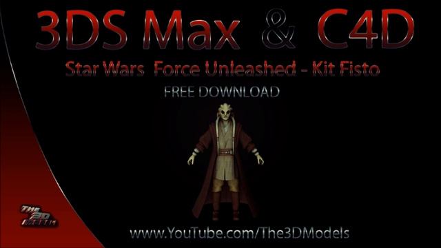 Cinema 4D/ 3DS Max | SWTFU Kit Fisto Model Download