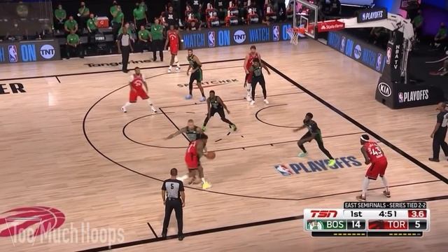 How the Celtics destroyed the Raptors in Game 5 - ALL-DEFENSE Breakdown of Raptors-Celtics G5 смотреть онлайн