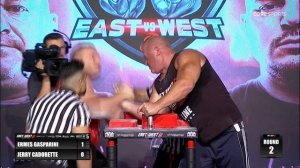 Ermes Gasparini vs Jerry Cadorette ONLY  HIGHLIGHTS