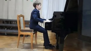 Черни. Опус 299 Этюд№24. Исполняет Барковский Кирилл 12 лет