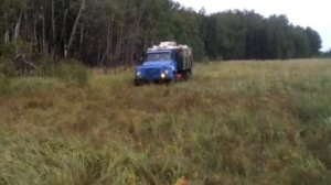 газ52 из леса