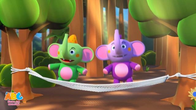 Пять утят | Five Little Ducks | Песни для детей | Учимся считать | смотреть онлайн