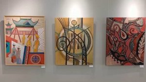 Барнаул, выставочный зал музея «Город» Лариса Пастушкова и Николай Острицов 18 апреля 2025 г.