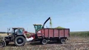 Жатка ЖК-3,4 для уборки грубостебельных культур на силос