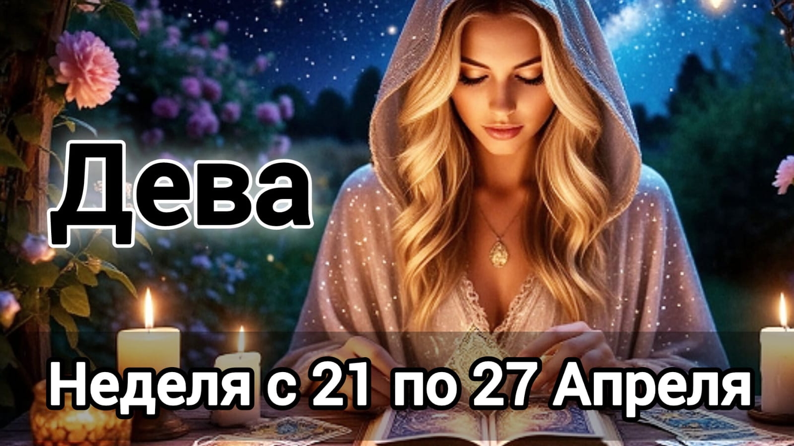 🛑Дева! Таро прогноз на неделю с 21 по 27 Апреля!