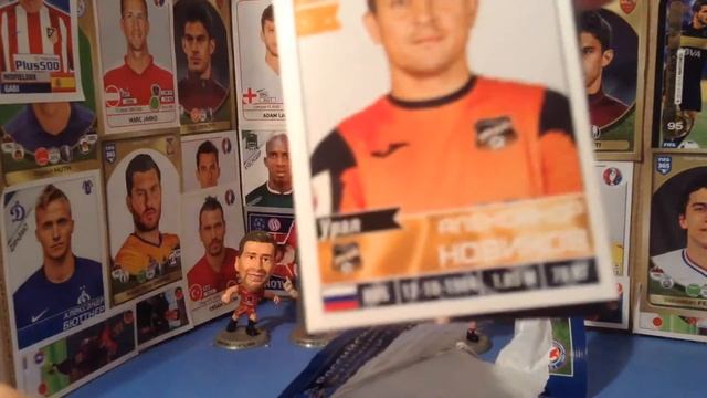 Пак опенинг наклеек РФПЛ 2016-2017 от PANINI #4