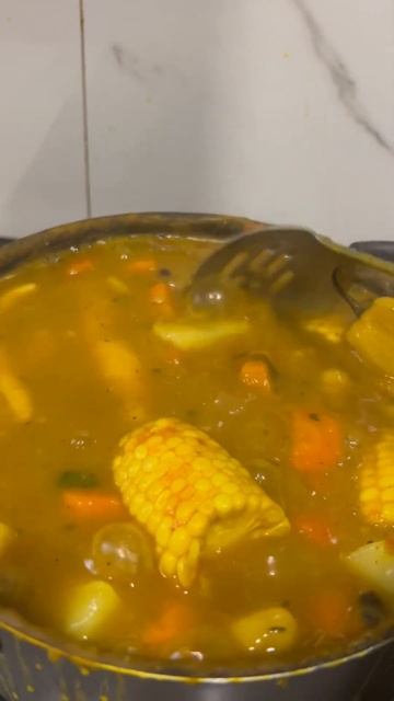 PUMPKIN SOUP WITH COUNCH cooking cookingchannel food jamaicafood jamaicanfood